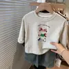 Camiseta infantil de algodão puro de manga longa, macia e confortável com acabamento escovado, estilosa e versátil, camiseta básica gola redonda estilo coreano para bebês e crianças pequenas