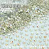 Punta de Manicura Flor de Ciruelo de 6 mm Joya de Diamante con Forma Especial Decoración de Manicura Material para Uñas Portátil Super Brillante Arte de Uñas Diamante para Cabello