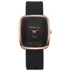 Reloj Simple Cuadrado Escala Cuarzo Unisex Estudiante de Secundaria Reloj Moda Tendencia Silicona Reloj Venta al por Mayor