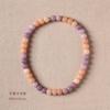 [Nishang] Pulsera de Bodhi Rosa Morado Suave Nuevo Estilo Chino Estilo Nacional Pulsera de Bodhi Lion Winfa