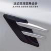 Modificación de coche branquia de tiburón ventilación lateral hoja tablero simulación ventilación lateral pegatina ala lateral fibra de carbono pegatina decoración de carrocería