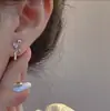 [Sonho de Alice] Argola de Orelha de Pérola de Sereia de Guirlanda Francesa Design de Nicho Sem Furo Brincos Versáteis