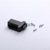 Plástico invisible succión magnética escarabajo puerta de gabinete dispositivo de rebote anti-puerta succión de puerta tacto de puerta de gabinete dispositivo de resistencia de puerta hebilla de succión para gabinete