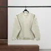 Moletom masculino de gola redonda com forro de fleece para outono e inverno essenciais high street heavy metal escovado série nevoeiro de casal