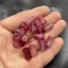 Acessórios de Jadeíta Calcedônia Coloridos de Primavera Roxo-Verde em Formato de Bambu Contas Espaçadoras Contas Soltas Acessórios para Joias DIY Pulseira Colar Grampo de Cabelo Pingente