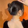 Metal de Luxo Leve Espigas de Trigo Grande Presilha de Cabelo Pinça Tubarão Grande Disco Presilha de Cabelo Feminino Quantidade Múltipla Presilha de Cabelo Acessório de Cabeça Atacado Presilha de Cabelo