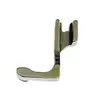 Nuevo PIE PRENSATELAS para Cremallera Oculta T168 S518L TODO ACERO Computadora Plana Coche UniLateral Pie Prensatelas para Cremallera Superior Oculta