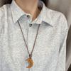 Collar con Colgante de Croissant para Mujer, Accesorio Único de Cadena para Suéter de Nicho, Encanto de Pan de Masa Madre, Accesorio de Primavera y Verano