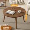 Janela de sacada mesa pequena quarto peitoril da janela mesa redonda pequena apartamento pequeno tatami sentar no chão mesa baixa mesa kang doméstica mesinha de centro