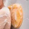 Em estoque tapete de banho para esfregar os pés antiderrapante ventosa de silicone artefato para esfregar as costas preguiçoso escova de banho massageadora