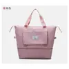 Curta distância esportes saco de fitness seco e molhado saco de viagem separado bolsa dobrável bolsa de embarque saco de armazenamento de bagagem ao ar livre