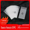 Ventilador Pequeno Personalizado pelo Fabricante Saco Fosco Power Bank para Uso Externo Saco de Embalagem Transparente Saco Fosco CPE Personalização