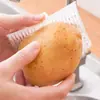 Cepillo Limpiador de Frutas y Verduras, Herramienta de Cocina para Lavar Patatas, Verduras y Frutas, Manga de Dedo Flexible, Cepillo Limpiador Multifuncional para Ranuras