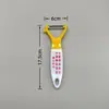 Pelador de Dos Colores Publicitario Regalo Pequeño Logo Imprimible Código QR Promoción Herramienta Pelador de Frutas para Cocina