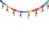 Decoraciones de Cumpleaños Infantiles, Banderines, Decoraciones para Fiestas Navideñas, Tapices de Fondo para Pared, Decoraciones Colgantes, Banderín de Castillo de Princesas
