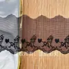 Renda de bordado para sorvete em malha, decoração de vestido, renda para roupas infantis, renda de seda de leite em formato de coração, acessórios para vestuário