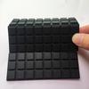Molde personalizado de fábrica de silicona Miscelánea engrosada rectangular escritorio portátil adhesivo antideslizante almohadilla de pie de silicona anticolisión