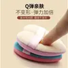 Esponja Doble para Polvo con Forma de Corazón Modelo de Silicona Producto Nuevo Lanzado Uso Húmedo y Seco Elástica Q Amigable con la Piel Sin Polvo Herramienta de Belleza Venta al por Mayor