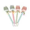 Martelo de Moxabustão com Design de Tulipa, Novo Martelo de Artemísia em Formato de Pétala, Presente para o Dia da Mulher, Lembrança, Martelo de Bem-Estar, Martelo de Massagem