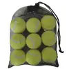 Bolsa de Malla con Cordón de un Solo Lado de Poliéster, Bolsa de Malla con Cordón, Bolsa de Malla para Guardar Pelotas de Tenis de Mesa y Golf, Bolsa de Embalaje Deportivo