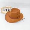 Sombreros Listos de Fábrica al por Mayor Sombreros de Sol para Viaje Sombreros Pequeños Versátiles para Playa y Viaje Sombreros de Vaquero Occidentales