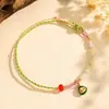 Pulseira de Corda Colorida do Festival do Barco Dragão Corda Vermelha Tecida à Mão Infantil Bebê Pequeno Zongzi Corda de Mão Presente de Lote Festival de Maio