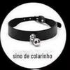 Colarinho Bell Collar Collar Collar Colarinho de couro Brinquedo de colarinho uma geração de cabelo