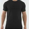 Camiseta de Manga Corta para Hombre Crazy Muscle Verano Ajustada Color Sólido Deporte Baloncesto Correr Fitness Entrenamiento Americano