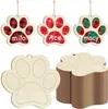 Fabricante transfronterizo de piezas de madera en bruto para árboles de Navidad DIY, varias decoraciones de animales, plantas y Mickey Mouse