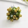 144 Flores Artificiais de Romã e Flores de Abóbora Materiais para Guirlanda DIY Buquê de Noiva Fotografia Decoração de Cena de Casamento
