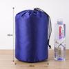 Bolsa de embalagem de tecido Oxford diamante poliéster com cordão bolso retrátil bolsa de acabamento para armazenamento de roupas atacado
