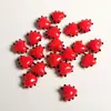 Coração de Vidro Comércio Exterior Ins Acessórios Artesanais DIY Joias Contas Soltas Brincos de Coração de Pêssego Pulseira Colar Contas