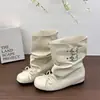 Botines hasta la mitad de la pantorrilla con detalles plisados, botines de ballet nuevos, botines cortos, estilo western con moños, look vintage para otoño, diseño inspirado en Corea 2026