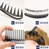 Conjunto de pentes de dentes largos, pente para modelar, pente para modelar em casa, óleo para cabelos cacheados, pente de dentes largos para abdômen e costas masculino