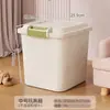 Caja de Almacenamiento para Juguetes, Transparente con Tapa, Apilable, Caja de Almacenamiento para Muñecas y Bloques de Construcción Infantiles, Caja de Almacenamiento de Gran Capacidad para Snacks