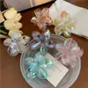 Grampo de Cabelo Flor de Ovo Transfronteiriço Presilha de Flor para Pegar Cabelo Disco para Parte de Trás da Cabeça Feminino Presilha de Tubarão Acessórios de Cabelo Estilo Férias na Praia Senso de Alto Padrão