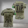 Camiseta de hombre Brasil 2023 Soldado brasileño bandera militar Camiseta impresa en 3D verano camiseta corta top Halloween