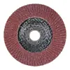 Por supuesto, la rueda de lijado para amoladora angular de disco de láminas de 100 mm se utiliza para pulir acero inoxidable, metal y madera, así como para eliminar rebabas y marcas de soldadura.