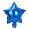 Balões de Estrela de Cinco Pontas de Folha de Alumínio de 5 polegadas / 10 polegadas / 18 polegadas / 24 polegadas / 36 polegadas, Balões de Estrela de Cor Única, Balões para Festa de Aniversário
