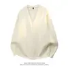 Cárdigan de Punto Trendy con Cuello en V para Hombre Otoño/Invierno 2026, Chaqueta Versátil con Estilo, Suéter Cárdigan de Estilo Maduro, Contraste de Color Retro