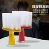 Suministro Directo de Fábrica Cepillo Barridor de Cabello Roto Chapado Salón de Peluquería Peluquería Nylon Cepillo Barridor Limpieza de Cabello Limpieza de Cuello Cepillo Suave
