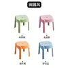 Taburete pequeño de plástico simple para adultos, taburete bajo estilo nórdico, engrosado y antideslizante, adecuado para sala de estar, mesa de café, taburete para cambiarse los zapatos, baño infantil