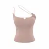 9209- Top Ajustado Sexy Estilo Europeo Adelgazante para Mujer Moda Nueva Caliente Primavera/Verano 2026 Camisola Bandeau