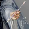Pincel de Tamanho Médio de Dupla Finalidade para Prática de Caligrafia, Pincel Especializado para Técnicas de Pintura Chinesa, Pincel para Praticar Caligrafia, Pincel para Pintura Chinesa Tradicional e Pintura a Tinta