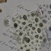 Adesivos de Unha com Folha de Ouro Novos Adesivos Decorativos de Unha Clássicos Chineses com Textura Metálica Ornamento em Relevo Material Unhas Usáveis