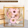 Comercio exterior transfronterizo ramo de rosas caja de regalo ramo de flor seca gypsophila regalo de Navidad Día de San Valentín terminado al por mayor
