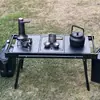 Módulo dos en uno dispensador de agua y placa de cocina paquete de combinación de mesa de camping igt para exteriores accesorios de mesa multifuncionales para camping