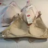 Yalihui Algodón Taza A Algodón Delgado Sujetador sin Aros para Adultos Mayores Sujetador de Algodón Transpirable Elegante y Holgado