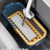 Cubo plano rectangular plegable para mopa, cubo individual, cubo de agua para fregar, cubo cuadrado de plástico, cubo para fregar suelos doméstico