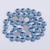 Superficie de Plataforma Redonda de Acrílico Imitación Fondo Plateado Zapatos Planos Material de Zapato de Diamante Pegatina para Funda de Teléfono Móvil Accesorios de Joyería DIY de Diamante